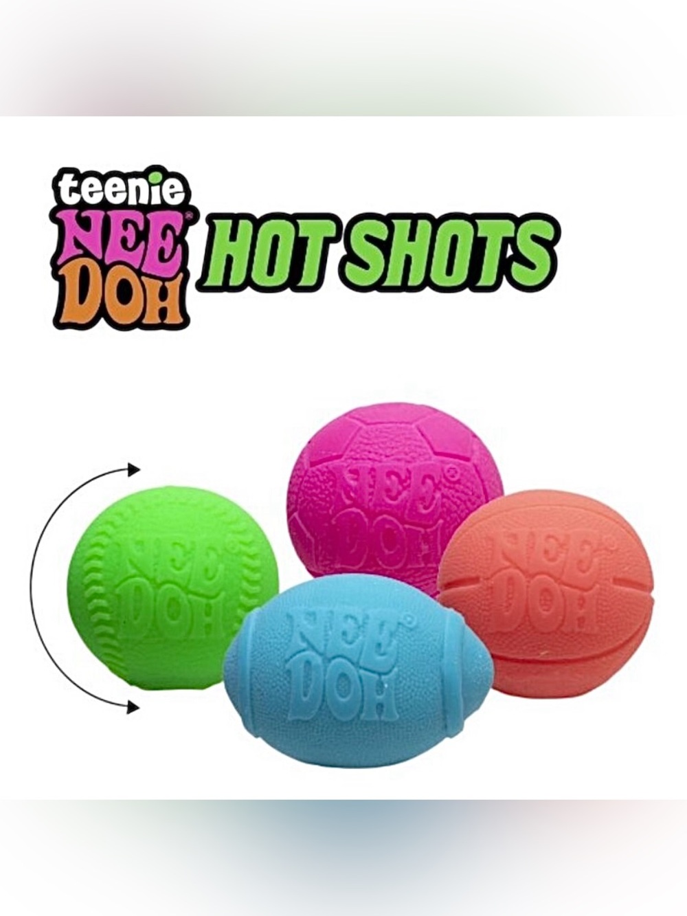 NEEDOH HOT SHOTS - 4 Pack of Needoh - New - Picture 4 of 7